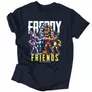Kép 1/3 - Freddy and friends férfi póló (Sötétkék)