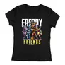 Kép 3/3 - Freddy and friends női póló (Fekete)