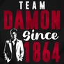 Team Damon férfi póló (B_fekete)