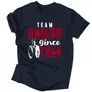 Kép 3/3 - Team Damon férfi póló (Sötétkék)