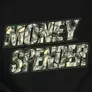 Kép 2/2 - Money Spender kapucnis pulóver (B_Fekete)