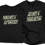 Kép 1/4 - Money Maker/Money Spender páros póló szett (Fekete-Fekete)