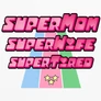 SuperMom fém bögre