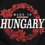 Hungary férfi póló előnézeti kép (B_Fekete)