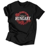 Hungary férfi póló (Fekete)