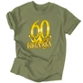 60-asok királya férfi póló (Khaki)