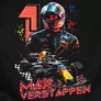 Kép 2/2 - Max Verstappen Fan Art női póló (B_Fekete)