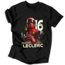 Charles Leclerc Fan Art férfi póló (Fekete)