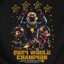 Max Verstappen World Champion 2024 férfi póló (B_Fekete)