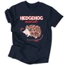 Hedgehog anatomy férfi póló (Sötétkék)