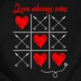 Love always wins női póló (B_Fekete)