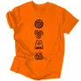 Kép 12/13 - Avatar - A négy elem férfi póló (Narancs)