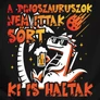 A dínók kihaltak (sör) férfi póló (B_Fekete)