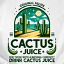 Avatar - Cactus juice férfi póló (B_Feher)