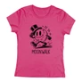 Moonwalk női póló (Rózsaszín)