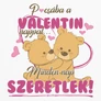 P.csába a Valentin nappal fém bögre