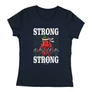 STRONG női póló (Sötétkék)