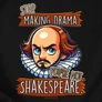 Stop drama you're not Shakespeare férfi póló (B_Fekete)