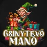 Manó család póló szett (B_Fekete_gy)