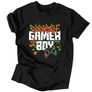Kép 1/2 - Coolest gamer boy férfi póló (Fekete)
