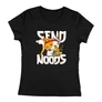 Send noods női póló (Fekete)