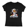 Kép 1/2 - AstroNut női póló (Fekete)