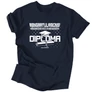 New item - Diploma férfi póló (Sötétkék)