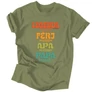 Legendás Papa férfi póló  (Military)