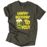 Happy Beersday férfi póló (Grafit)