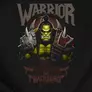 Kép 2/2 - Warrior - The battlelord férfi póló (B_Fekete)