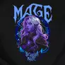 Kép 2/2 - Mage - Scholar of magic női póló (B_Fekete)