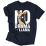 No drama férfi póló (Sötétkék)