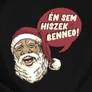 Kép 2/6 - Én sem hiszek benned férfi póló (Fekete)