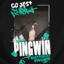 PINGWIN KURWA férfi póló (b_fekete)