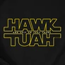 Hawk Tuah Wars férfi póló (b_fekete)