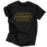 Hawk Tuah Wars férfi póló (fekete)