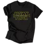 Kép 1/5 - Hawk Tuah Wars férfi póló (fekete)