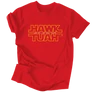 Hawk Tuah Wars férfi póló (piros)