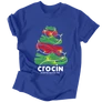 Crocin Around férfi póló (királykék)