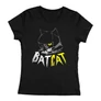 Kép 1/2 - Bat Cat női póló (Fekete)