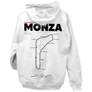 MONZA kapucnis pulóver (Fehér)