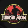 Kép 2/3 - Jurassic Mom női póló (B_fekete)