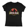 Kép 1/3 - Jurassic Mom női póló (Fekete)