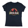 Jurassic Mom női póló (Sötétkék)