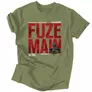 Kép 4/4 - Fuze Main férfi póló (Military)