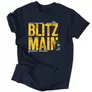 Kép 4/6 - Blitz Main férfi póló (Sötétkék)