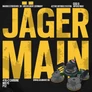 Jäger Main kapucnis pulóver (B_Fekete)