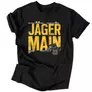 Kép 1/6 - Jäger Main férfi póló (Fekete)