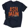 Kép 3/3 - Ash Main férfi póló (Sötétkék)