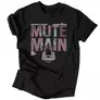 Kép 1/4 - Mute Main férfi póló (Fekete)